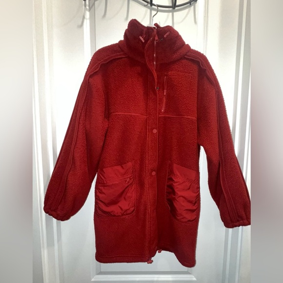 Free People Movement women’s Fleece Oversized Jacket XS - Picture 4 of 5